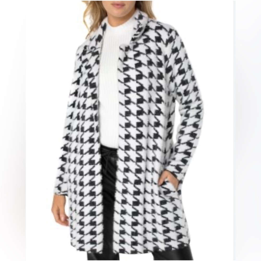 Liverpool houndstooth coat